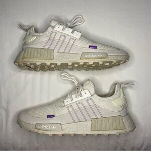 ADIDAS Shoes NMD TR Trail GZ9269 White Grey Purple Men's 11.5